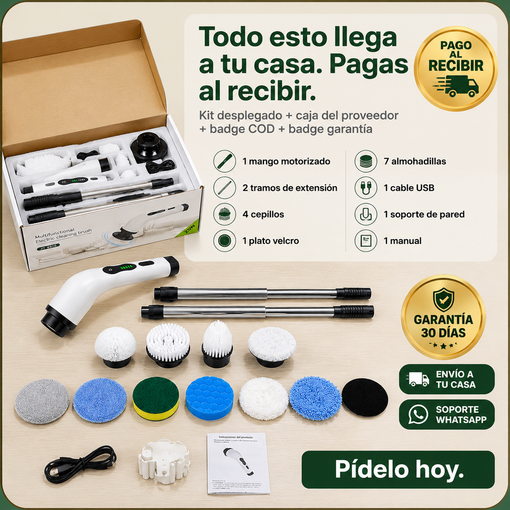 Cepillo Limpiador Electrico 9 En 1 - id44784 — vista 7